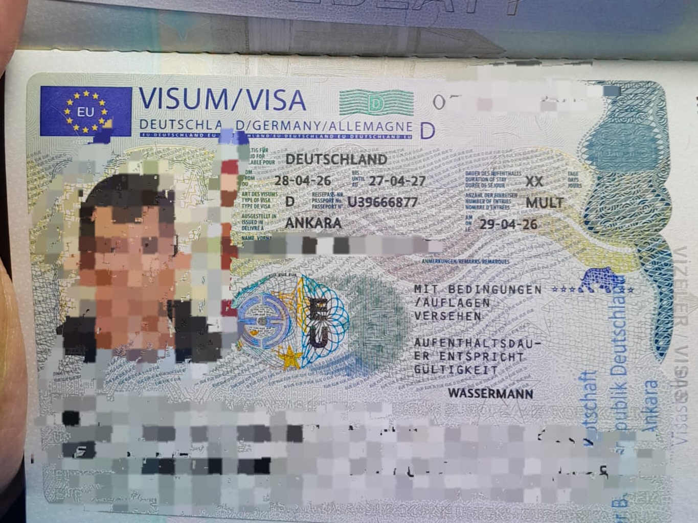 Almanya Çalışma Vizesi