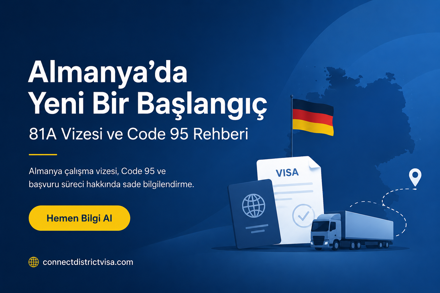 Almanya’da Yeni Bir Başlangıç 81A Vizesi ve Code 95 Rehberi